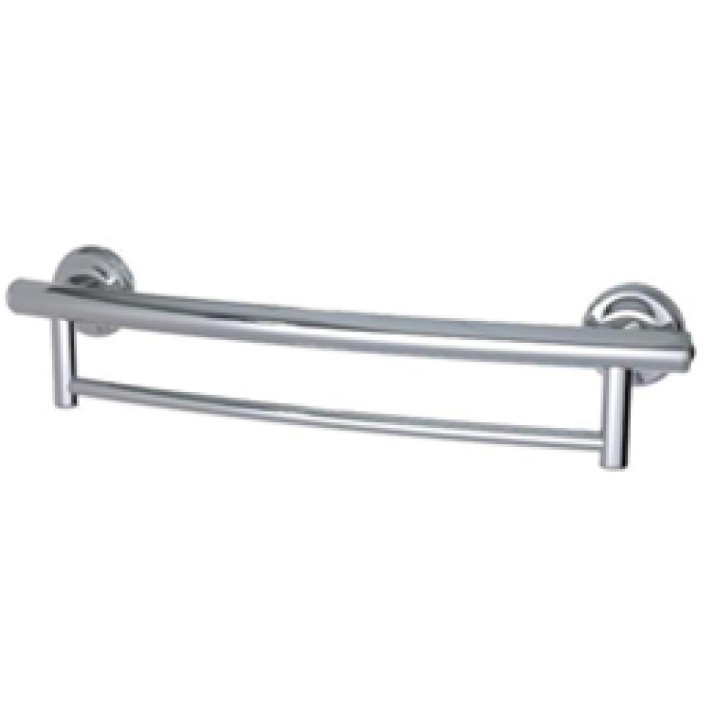 Image for product - 2-in-1 Grab Bar Single Towel Bar, Chrome Image for product - 2-in-1 Grab Bar Single Towel Bar, Chrome