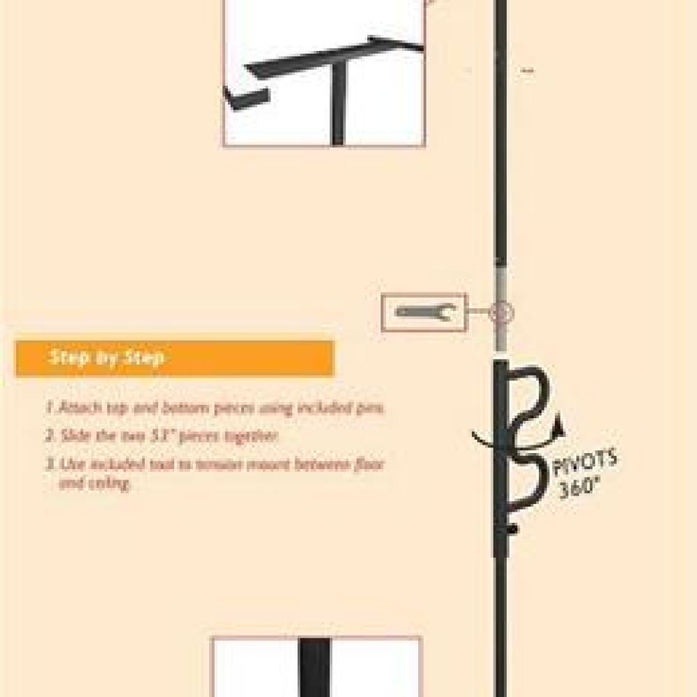 Image for product - Stander Floor to Ceiling Security Pole 1150 Image for product - Stander Floor to Ceiling Security Pole 1150
